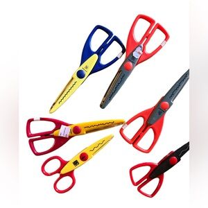Colorful Craft Scissors Set multiple cuts